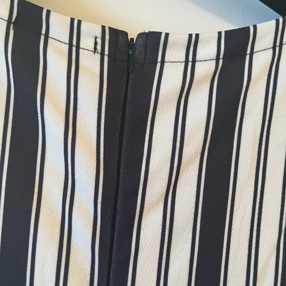 Bluebelle Black and White Striped Jumpsuit - Maternity - Picture 5 of 7